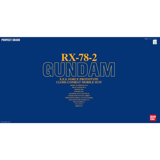 Bandai PG 1/60 No.01 RX-78-2 Gundam - Kidultverse