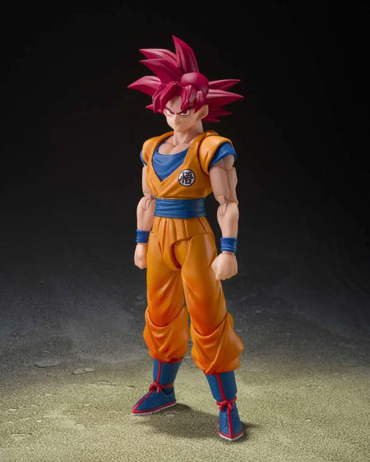 Dragon Ball Super Saiyan God Son Goku God Aura S.h.figuarts