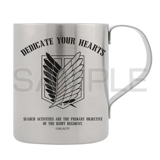 Attack on Titan: Survey Corps Double-Wall Stainless Mug Ver2.0