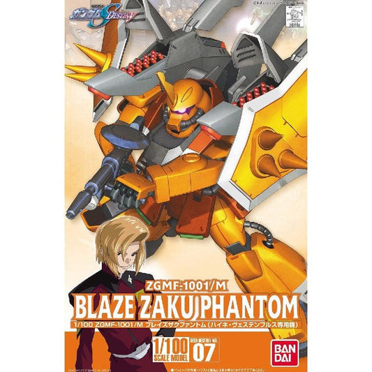 Bandai 1/100 No.07 ZGMF-1001/M Blaze Zaku Phantom [Heine Westenfluss Custom] - Kidultverse