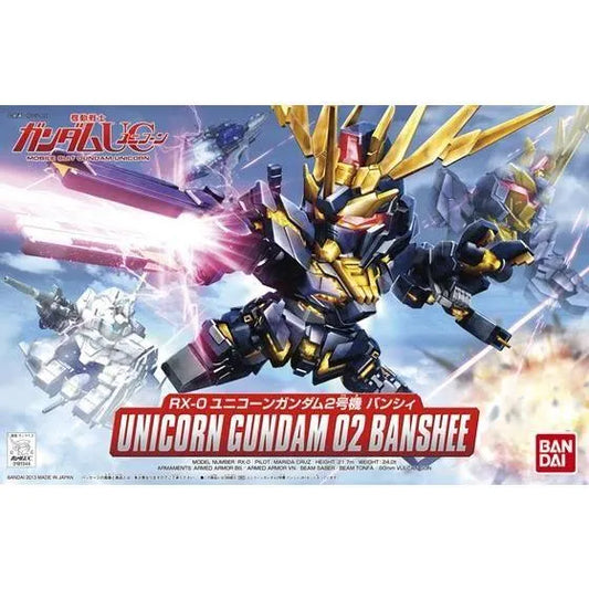 Bandai BB Senshi #380 RX-0 Unicorn Gundam 02 Banshee - Kidultverse