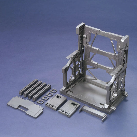 Bandai Builders Parts System Base 001 (Gunmetal) - Kidultverse