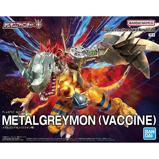 Bandai Figure-rise Standard Amplified Metalgreymon Vaccine (Digimon) - Kidultverse