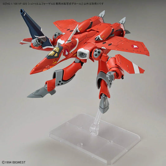 Bandai HG 1/100 VF-22S Sturmögel Ⅱ Water Decal - Kidultverse