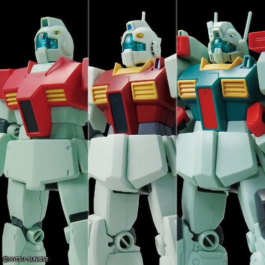 Bandai HG 1/144 The Gundam Base Limited GM/GM II/GM III Set - Kidultverse