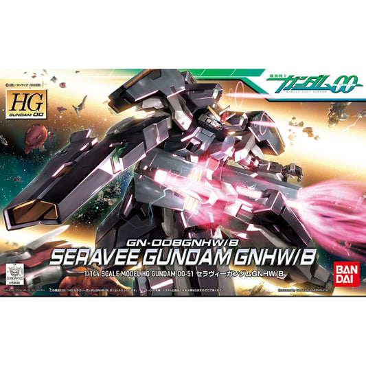 Bandai HGG00 1/144 No.051 GN-008GNHW/B Seravee Gundam GNHW/B - Kidultverse