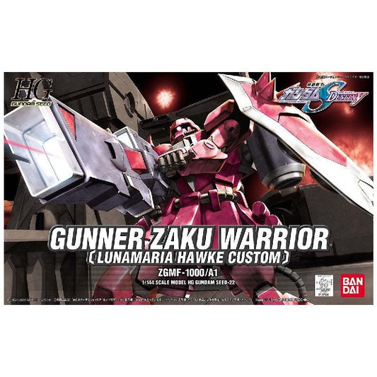 Bandai HGGD 1/144 No.022 ZGMF-1000/A1 Gunner Zaku Warrior [Lunamaria Hawke Custom] - Kidultverse