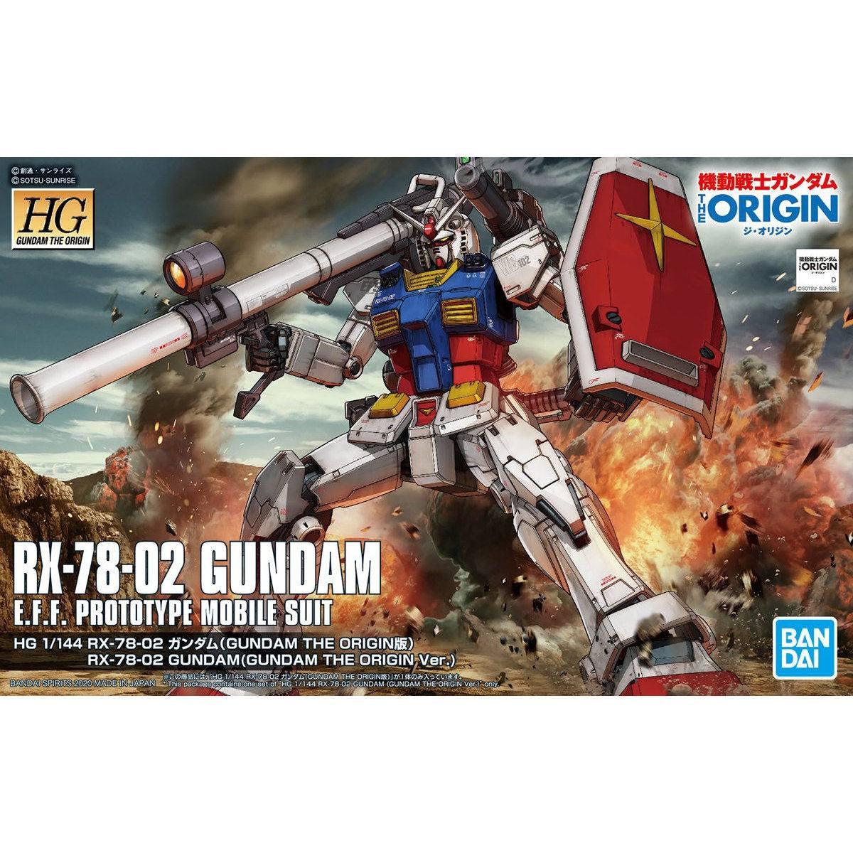 Bandai HGGTO 1/144 No.026 RX-78-02 Gundam (Gundam The Origin Ver.) - Kidultverse