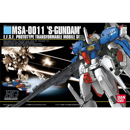 Bandai HGUC 1/144 No.023 MSA-0011 S Gundam - Kidultverse