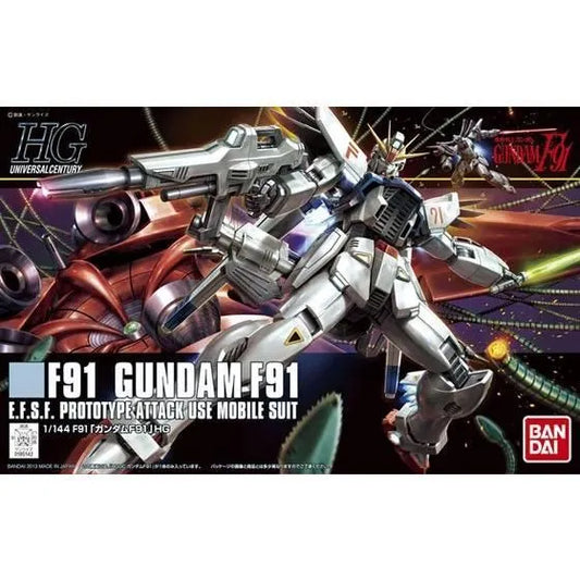 Bandai HGUC 1/144 No.167 F91 Gundam F91 - Kidultverse