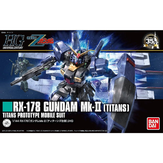 Bandai HGUC 1/144 No.194 RX-178 Gundam Mk-II [Titans] [Revive Ver.] - Kidultverse