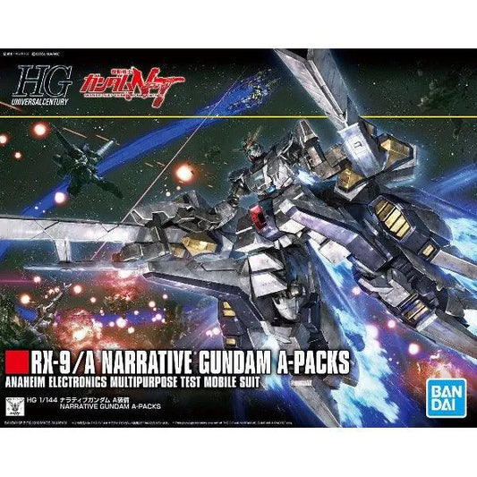 Bandai HGUC 1/144 No.218 RX-9/A Narrative Gundam A-Packs - Kidultverse