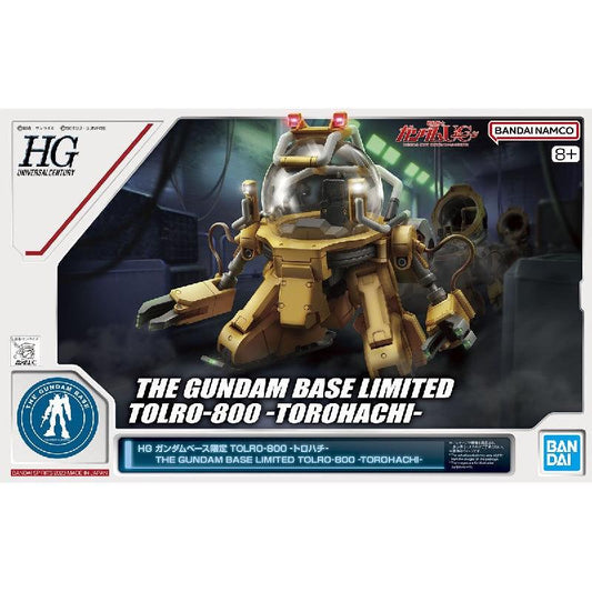 Bandai HGUC 1/144 The Gundam Base Limited Tolro-800 -Torohachi- - Kidultverse