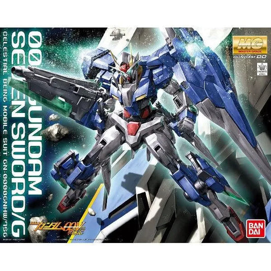 Bandai MG 1/100 No.148 GN-0000GNHW/7SG 00 Gundam Seven Sword/G - Kidultverse