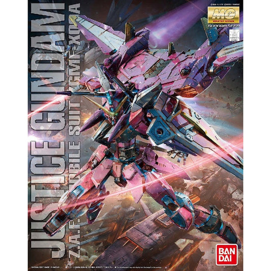 Bandai MG 1/100 No.197 ZGMF-X09A Justice Gundam Ver.2.0 - Kidultverse
