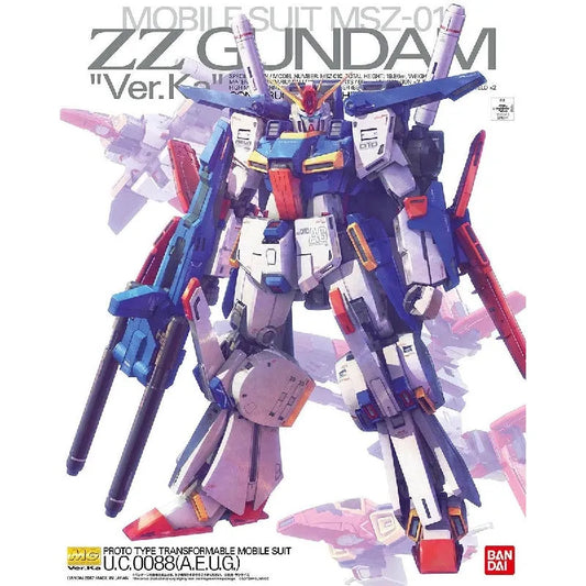 Bandai MG 1/100 No.198 MSZ-010 ZZ Gundam Ver.Ka - Kidultverse