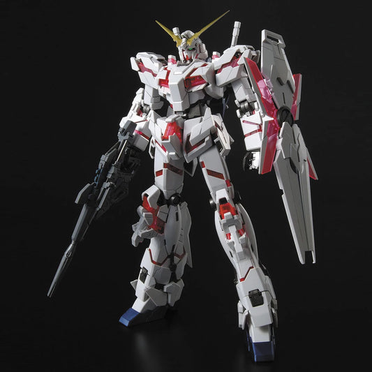 Bandai MG 1/100 RX-0 Unicorn Gundam HD Color + MS Cage - Kidultverse