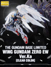 Bandai MG 1/100 The Gundam Base Limited Wing Gundam Zero EW [Clear Color] - Kidultverse