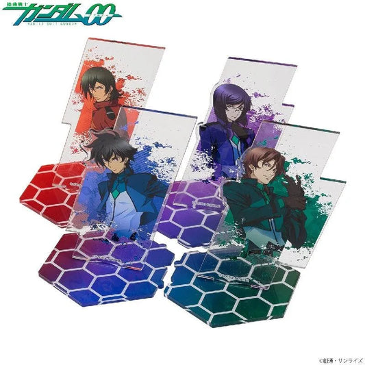 Bandai Mobile Suit Gundam 00: Character Illustration Project Acrylic Stand (P-Bandai) - Kidultverse