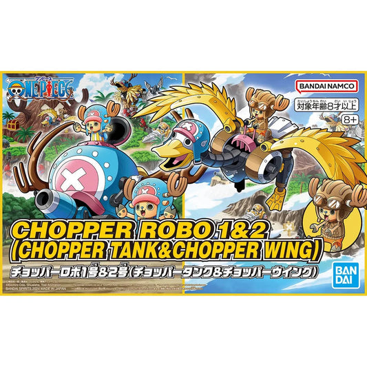 Bandai One Piece Chopper Robo No.1 & 2 Chopper Tank & Chopper Wing Set - Kidultverse
