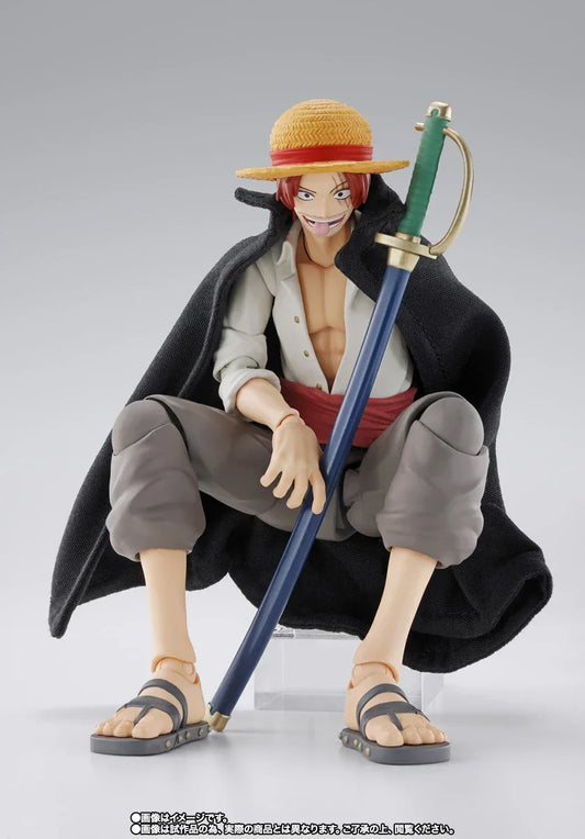 Bandai One Piece: S.H.Figuarts Shanks & Monkey.D.Luffy Childhood - Kidultverse