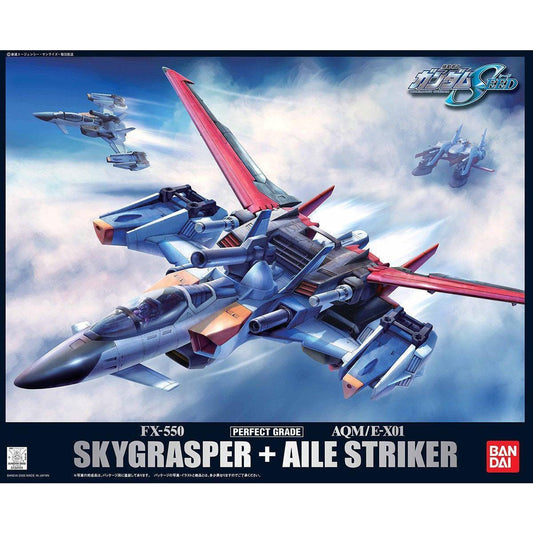 Bandai PG 1/60 No.10 Gundam Skygrasper + Aile Striker - Kidultverse