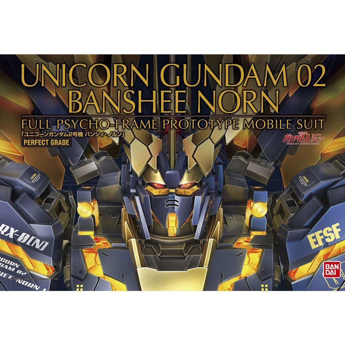 Bandai PG 1/60 No.16 RX-0[N] Unicorn Gundam 02 Banshee Norn - Kidultverse