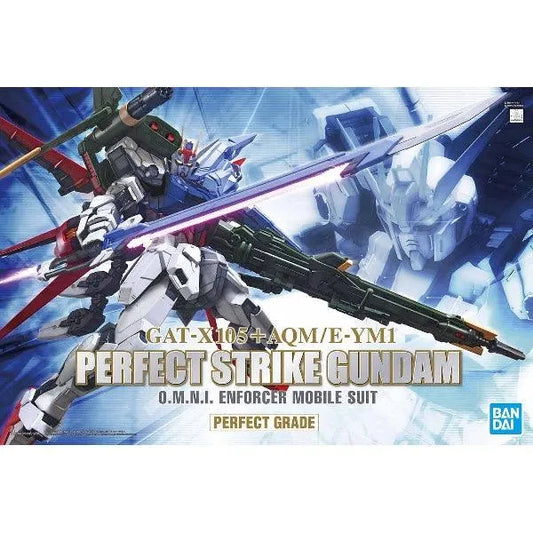 Bandai PG 1/60 No.19 GAT-X105+AQM/E-YM1 Perfect Strike Gundam - Kidultverse