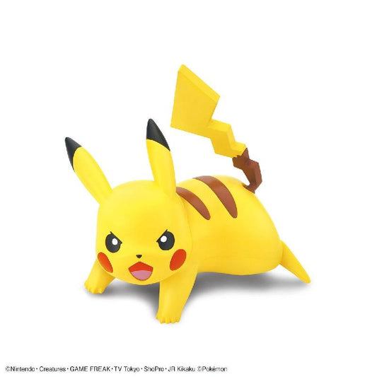 Bandai Pokemon Plastic Model Collection Quick!! 03 Pikachu [Battle Pose] - Kidultverse