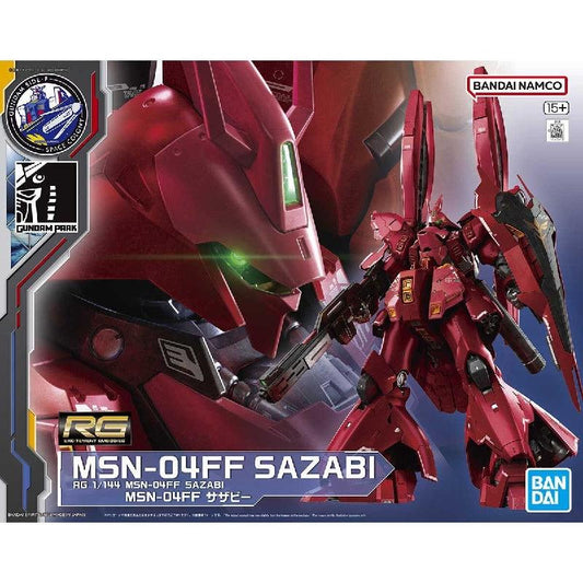 Bandai RG 1/144 MSN-04FF Sazabi (Gundam Side-F) - Kidultverse