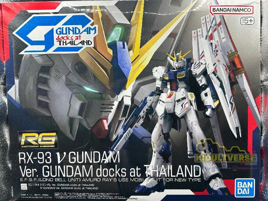 Bandai RG 1/144 RX-93 Nu Gundam [Ver. GUNDAM docks at Thailand] (P-Bandai) - Kidultverse