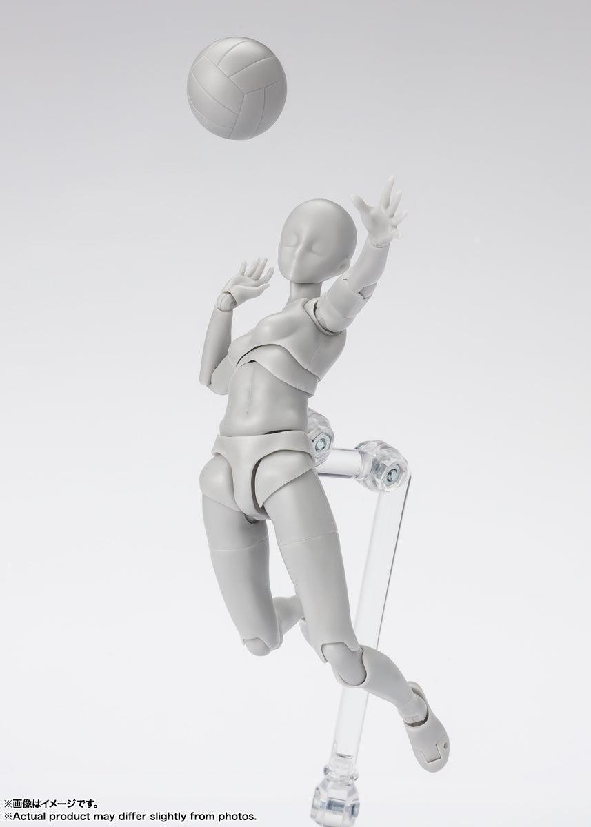 Bandai S.H.Figuarts Body-Chan Sports Edition DX Set (Gray Color Ver.) - Kidultverse