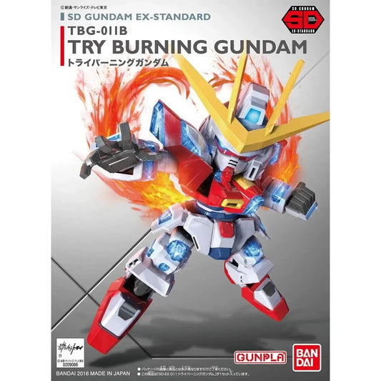 Bandai SD Gundam EX-Standard No.011 TBG-011B Try Burning Gundam - Kidultverse