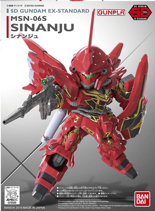 Bandai SD Gundam EX-Standard No.013 MSN-06S Sinanju - Kidultverse