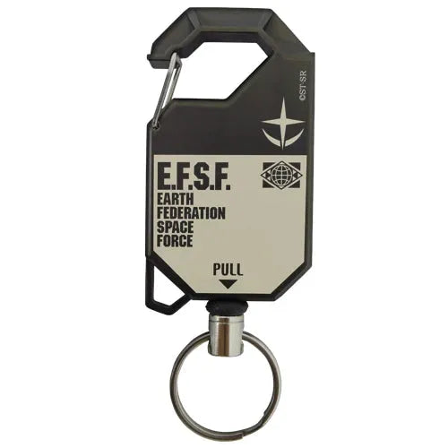 Cospa Mobile Suit Gundam: E.F.S.F. Earth Federation Space Force Reel Keychain - Kidultverse