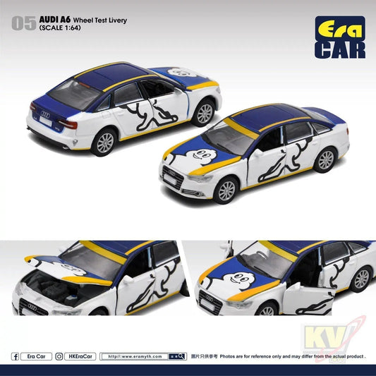 Era Car ERA#05 1/64 Audi A6 (Wheel Test Livery) - Kidultverse