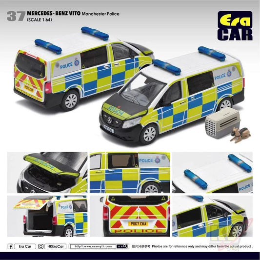 Era Car ERA#37 1/64 Mercedes Benz Vito (Manchester Police) - Kidultverse