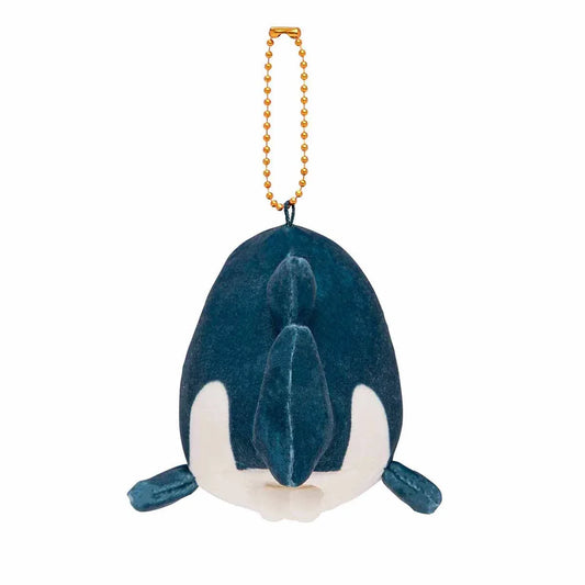 Gray Parka Service Chiikawa: Chiikawa Aquarium Killer Whale Plush Mascot Keychain: Usagi - Kidultverse