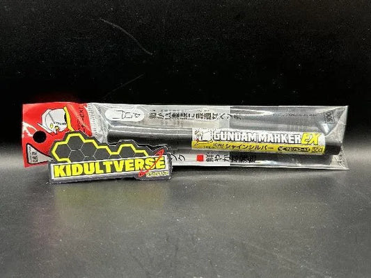GSI Creos Mr Hobby Gundam Marker EX XGM-02 Shine Silver - Kidultverse