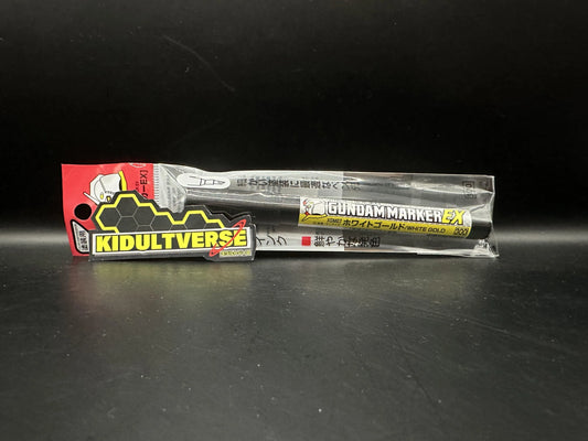 GSI Creos Mr Hobby Gundam Marker EX XGM-07 White Gold - Kidultverse
