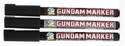 GSI Creos Mr Hobby Gundam Marker GM-301 [Black] Pour Type (Oil Based) - Kidultverse