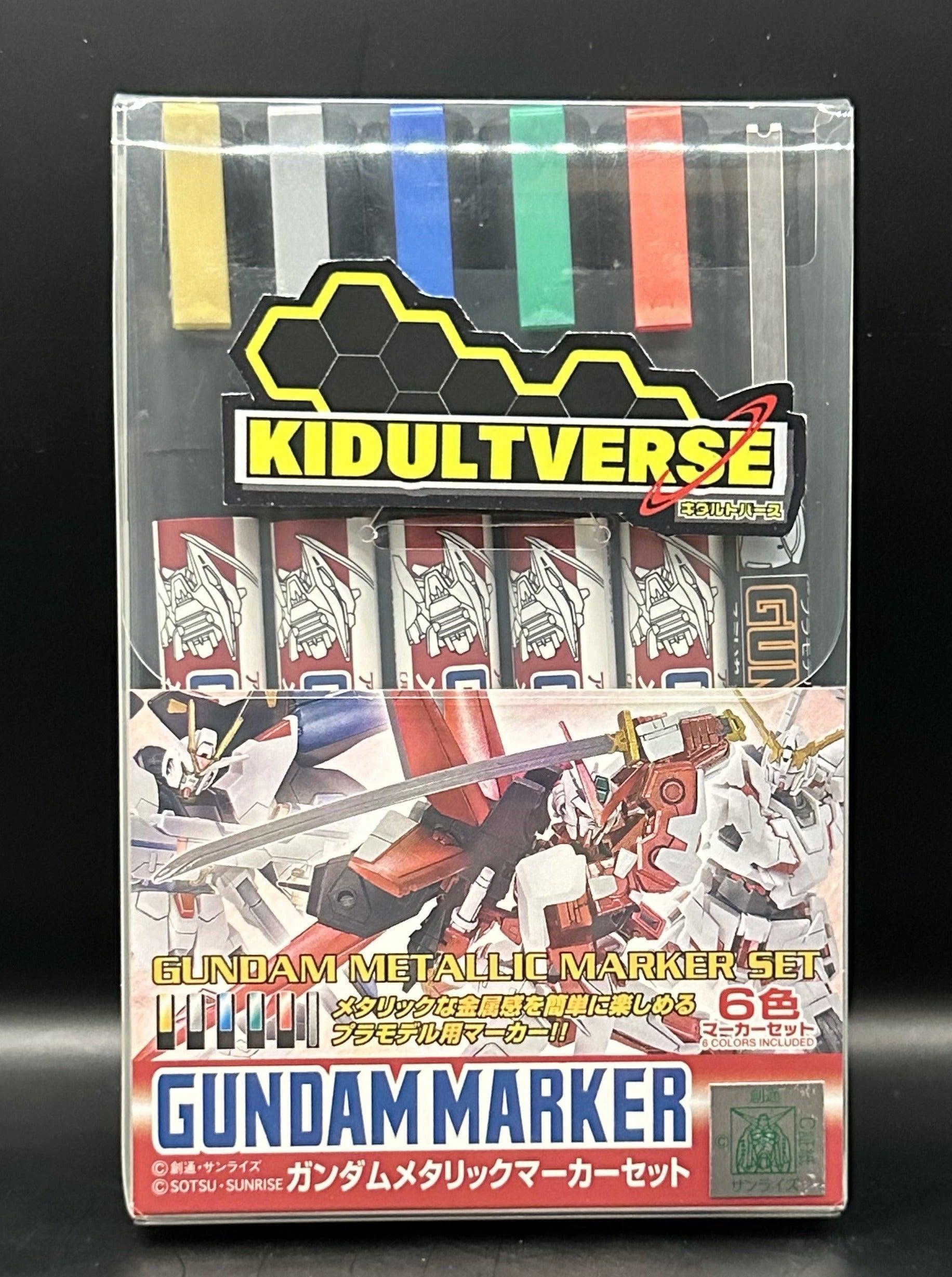 Mr Hobby Gundam Marker GMS-121 Metallic Set – Kidultverse