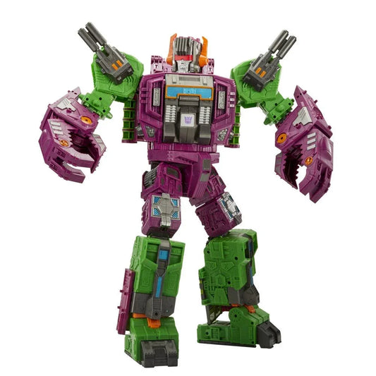 Hasbro Transformers Toys Generations War for Cybertron: Earthrise Titan WFC-E25 Scorponok Triple Changer - Kidultverse