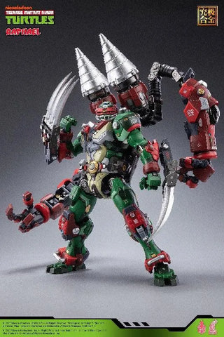 HeatBoys Teenage Mutant Ninja Turtles (TMNT) Raphael Mecha Robot Action Figure - Kidultverse