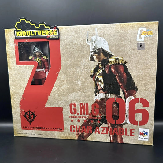 Mega House G.M.G. Gundam Military Generation 06 Zeon Soldier Char Aznable - Kidultverse