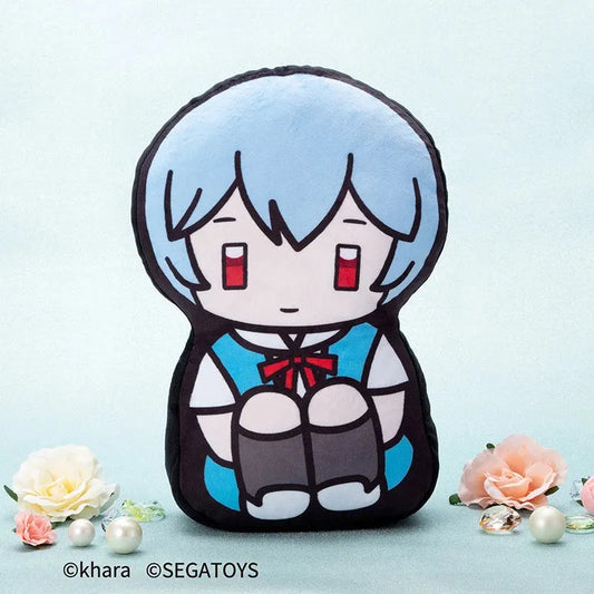 Sega Goods Evangelion: 2D Plush Figure: Rei Ayanami - Kidultverse