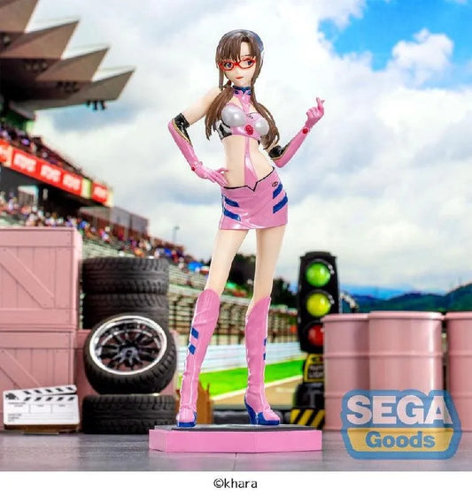 Sega Goods Evangelion: Luminasta Figure: Racing Mari Makinami Illustrious Pit Walk - Kidultverse
