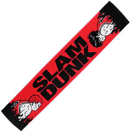 Shueisha Slam Dunk: Mera Mera Towel: Hanamichi & Rukawa [Red] - Kidultverse