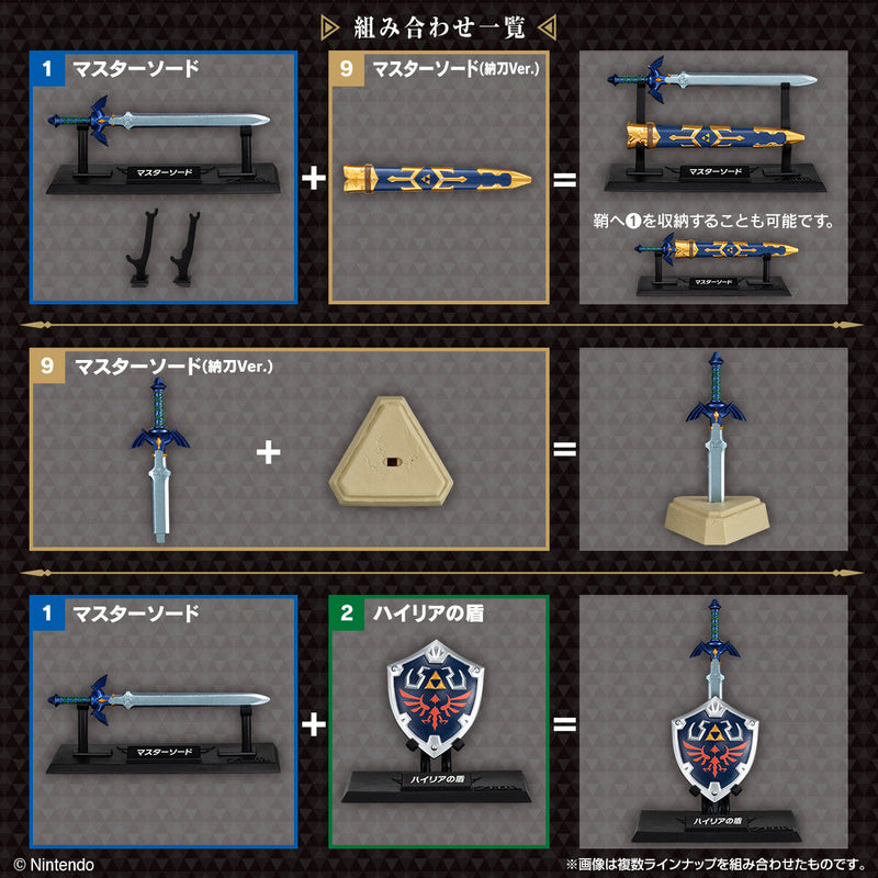 Shokugan The Legend of Zelda Weapon Collection