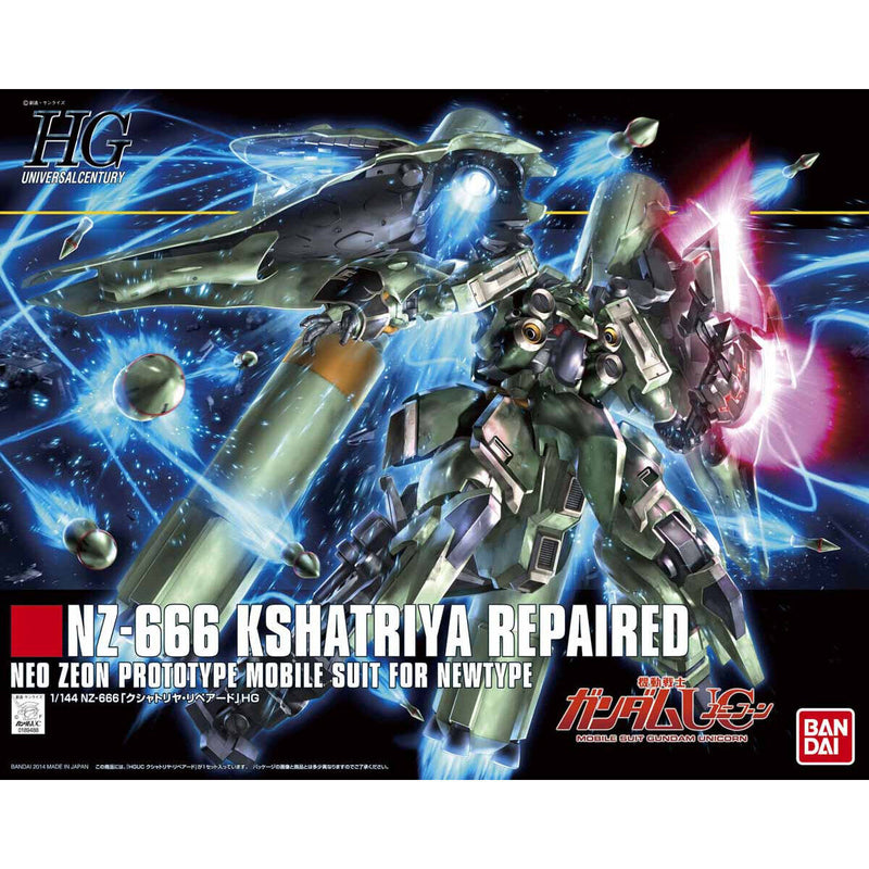 Bandai HGUC 1/144 No.179 NZ-666 Kshatriya Repaired - Kidultverse
